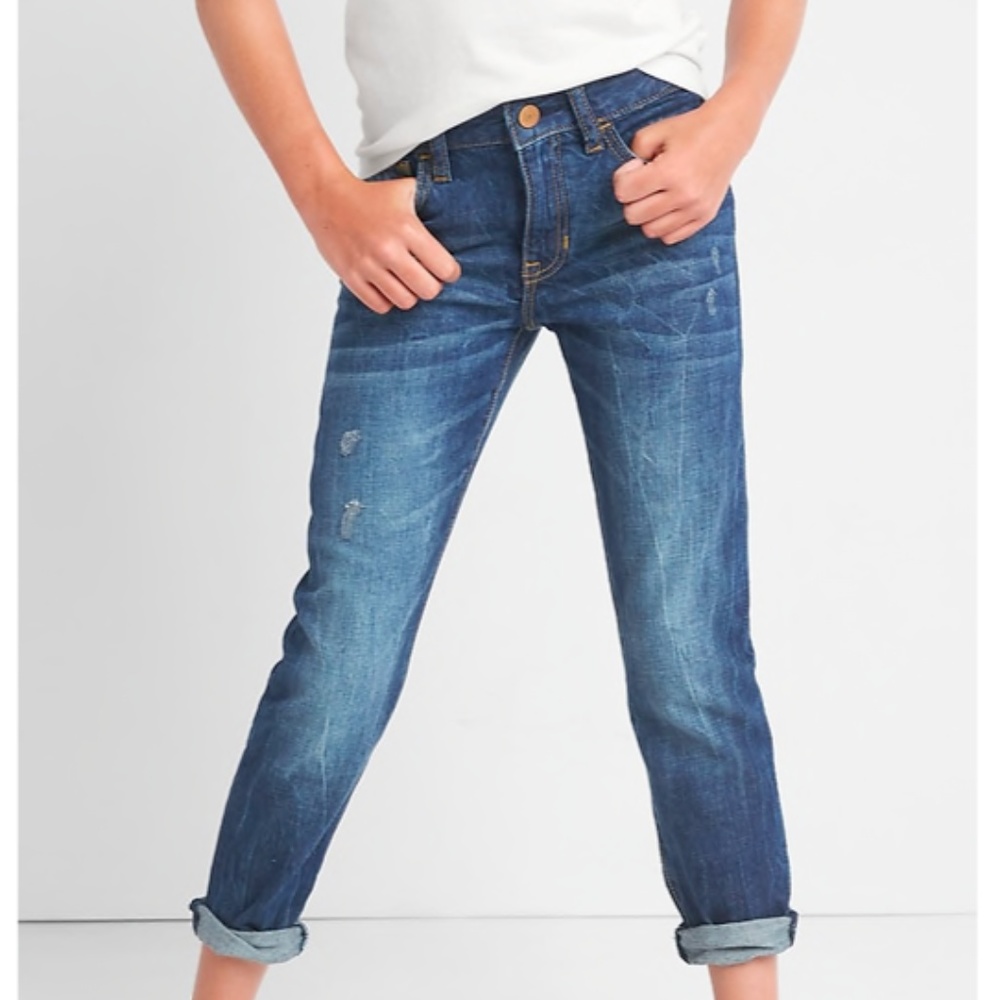 Gap Girls 1969 Premium Denim Girlfriend Jeans